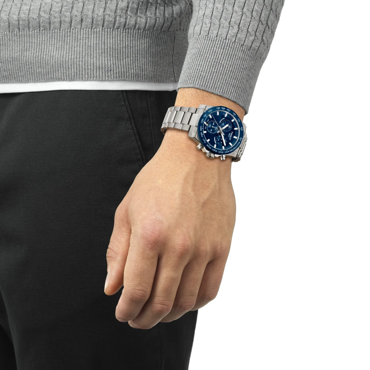 TISSOT SUPERSPORT CHRONO Herren - Armbanduhr Chronograph T1254171104100